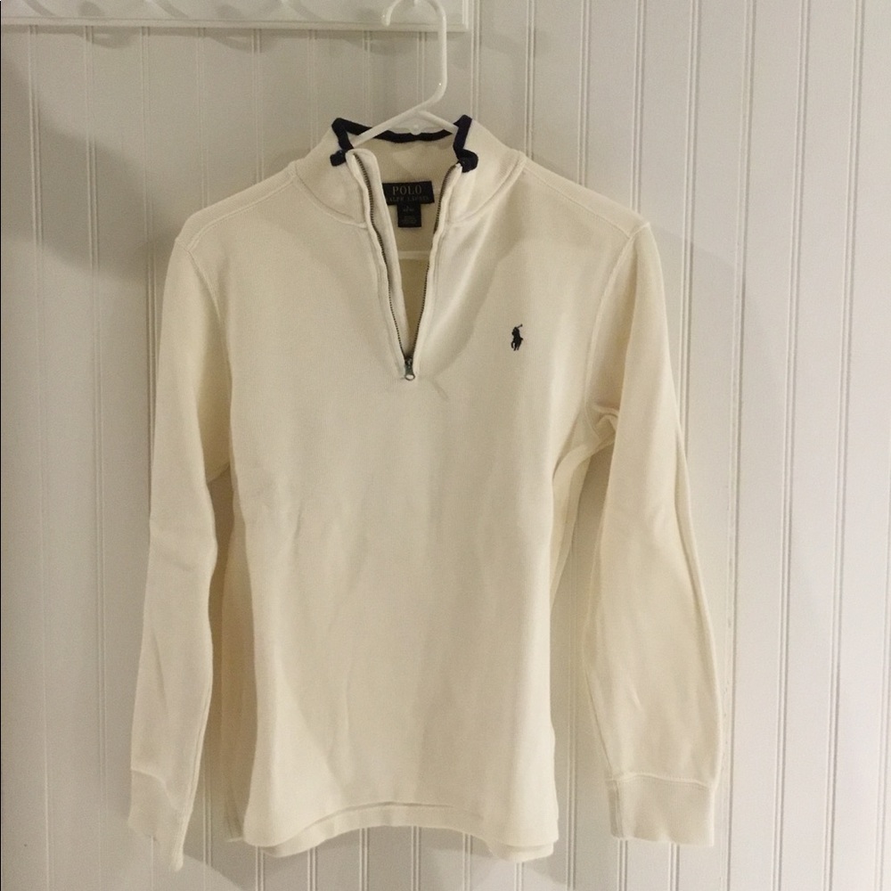Ralph Lauren Boys' half zip sweater